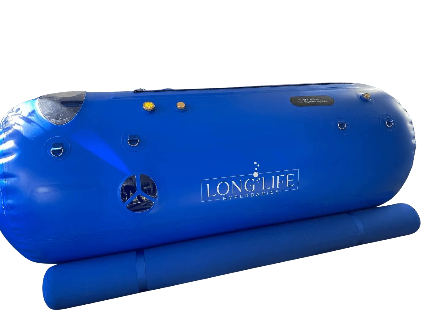 The hyperbaric oxygen chamber at Long Life Hyperbarics, Ōakura